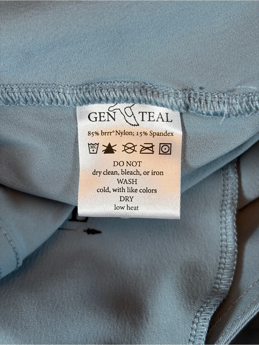 GENTEAL Brrr Bunker Men’s 36 Shorts Golf Stone Blue